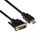 CLUB3D DVI į HDMI 1.4 laidas M/M 2 m / 6,56 pėdų, abipusis