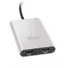 Adapteris CLUB3D Thunderbolt 3 į Dual HDMI 2.0
