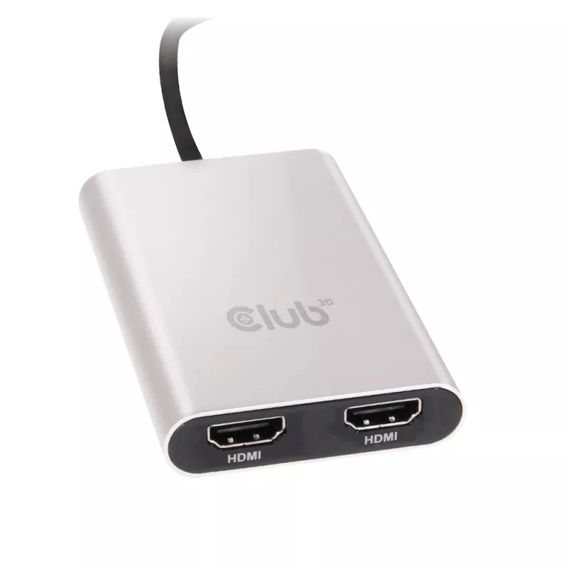 Adapteris CLUB3D Thunderbolt 3 į Dual HDMI 2.0