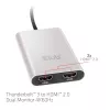Adapteris CLUB3D Thunderbolt 3 į Dual HDMI 2.0
