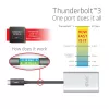 Adapteris CLUB3D Thunderbolt 3 į Dual HDMI 2.0