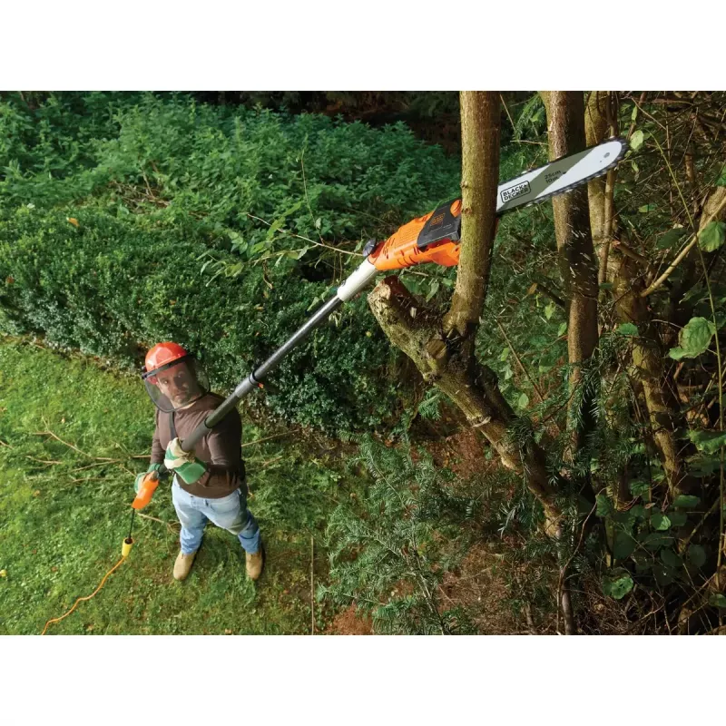 Elektrinis genėtuvas Black & Decker PS7525-QS, 800 W, 25 cm padanga, 22 mm pjovimo skersmuo, 3,8 kg