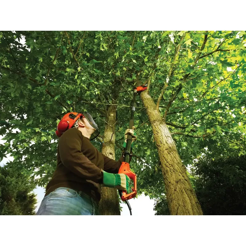 Elektrinis genėtuvas Black & Decker PS7525-QS, 800 W, 25 cm padanga, 22 mm pjovimo skersmuo, 3,8 kg