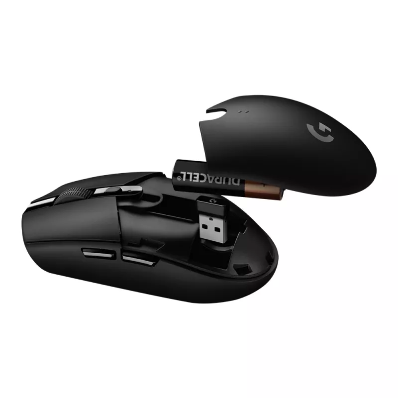 LOGITECH G305 LIGHTSPEED Belaidė žaidimų pelė juoda