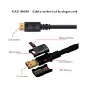 CLUB3D DisplayPort 1.4 HBR3 8K laidas M/M 4 m