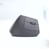 Ergonominė belaidė pelė Logitech MX Vertical, 4000 DPI, RF belaidis + Bluetooth, dešinei rankai, grafitas, biurui