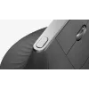 Ergonominė belaidė pelė Logitech MX Vertical, 4000 DPI, RF belaidis + Bluetooth, dešinei rankai, grafitas, biurui
