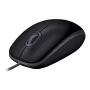 Pelė Logitech B110 Silent laidinė USB juoda