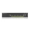 Zyxel GS1920-8HPV2 valdomas Gigabit Ethernet komutatorius su PoE (10/100/1000), juodas