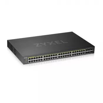 Zyxel GS1920-48HPV2 valdomas Gigabit Ethernet (10/100/1000) Power over Ethernet (PoE) juodas