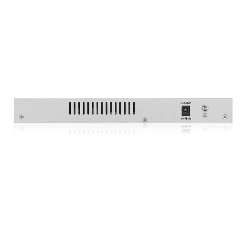 Zyxel GS1200-8HP v2 valdomas Gigabit Ethernet (10/100/1000) jungiklis su PoE, pilkas