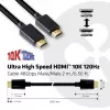 CLUB3D Ultra High Speed HDMI 4K120Hz, 8K60Hz sertifikuotas laidas 48Gbps M/M 2 m / 6.56 ft