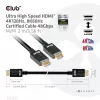CLUB3D Ultra High Speed HDMI 4K120Hz, 8K60Hz sertifikuotas laidas 48Gbps M/M 2 m / 6.56 ft