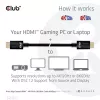 CLUB3D Ultra High Speed HDMI 4K120Hz, 8K60Hz sertifikuotas laidas 48Gbps M/M 2 m / 6.56 ft
