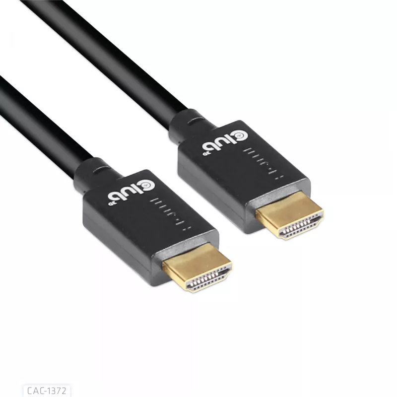 CLUB3D Ultra High Speed HDMI 4K120Hz, 8K60Hz sertifikuotas laidas 48Gbps M/M 2 m / 6.56 ft