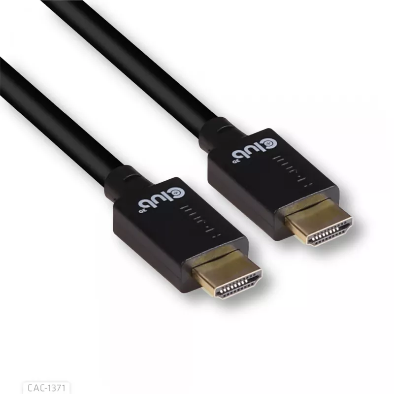 CLUB3D Ultra High Speed HDMI 4K120Hz, 8K60Hz sertifikuotas laidas 48Gbps M/M 1 m