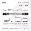 CLUB3D Ultra High Speed HDMI 4K120Hz, 8K60Hz sertifikuotas laidas 48Gbps M/M 1 m