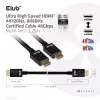 CLUB3D Ultra High Speed HDMI 4K120Hz, 8K60Hz sertifikuotas laidas 48Gbps M/M 1 m