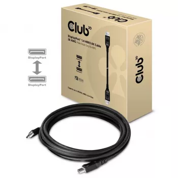CLUB3D DisplayPort 1.4 HBR3 kabelis 8K M/M 5 m /16.40ft