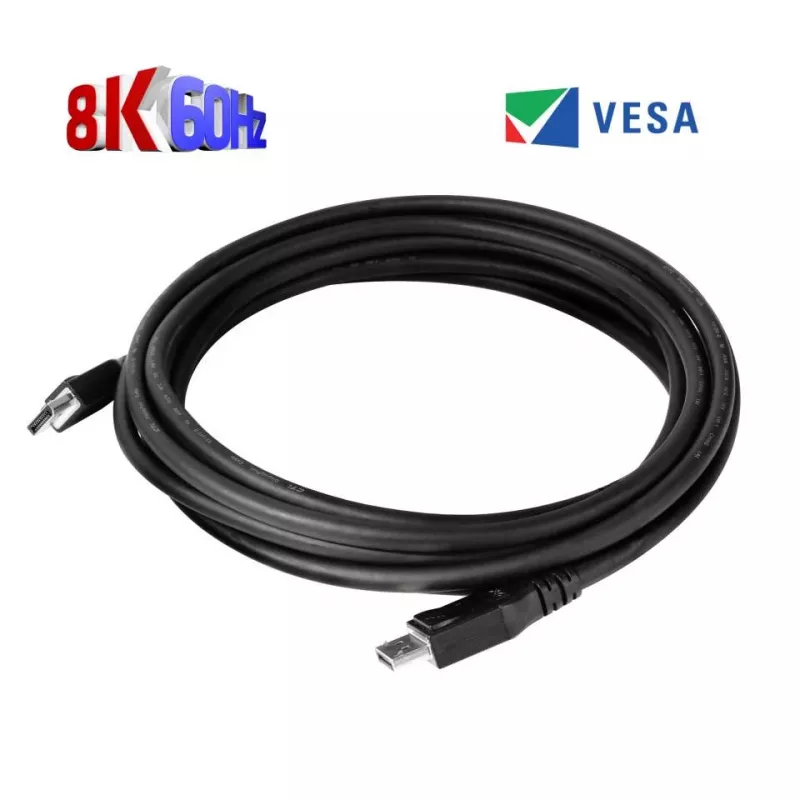 CLUB3D DisplayPort 1.4 HBR3 kabelis 8K M/M 5 m /16.40ft