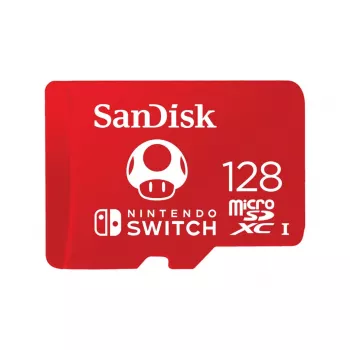 WESTERN DIGITAL SanDisk Micro SDXC kortelė, skirta Nintendo Switch, 128GB, UHS-1, 100MB/s