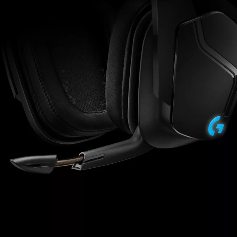 LOGITECH G935 Belaidės 7.1 erdvinio garso žaidimų ausinės su Lightsync RGB