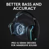 LOGITECH G935 Belaidės 7.1 erdvinio garso žaidimų ausinės su Lightsync RGB