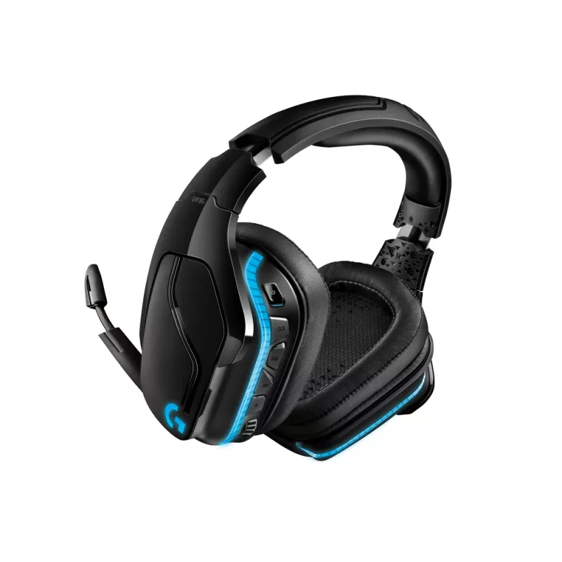 LOGITECH G935 Belaidės 7.1 erdvinio garso žaidimų ausinės su Lightsync RGB