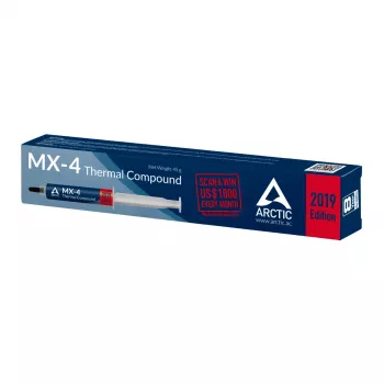 ARCTIC MX-4 (45 g) 2019 m. leidimas – aukštos kokybės šiluminė pasta