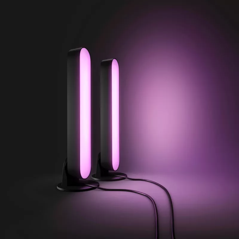 Philips Hue White and colour ambience Play šviesos juosta dviejų vienetų pakuotė