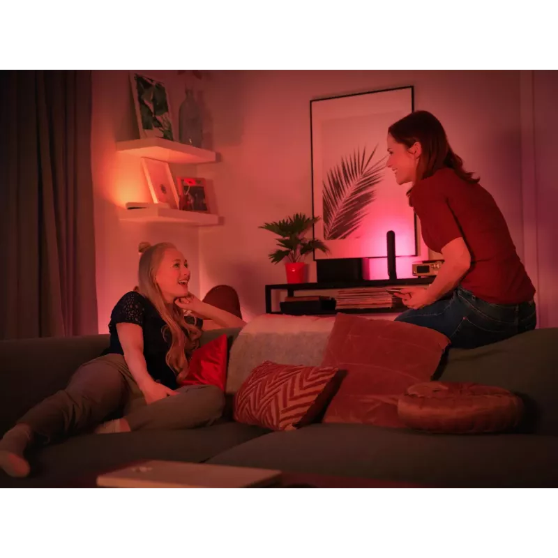 Philips Hue White and colour ambience Play šviesos juosta dviejų vienetų pakuotė