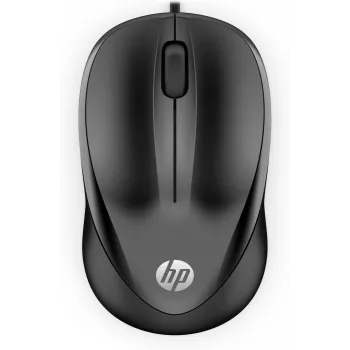 HP laidinė pelė 1000, ambidekstrinė, USB-A, 1200 DPI, juoda
