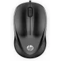 HP laidinė pelė 1000, ambidekstrinė, USB-A, 1200 DPI, juoda