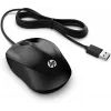 HP laidinė pelė 1000, ambidekstrinė, USB-A, 1200 DPI, juoda