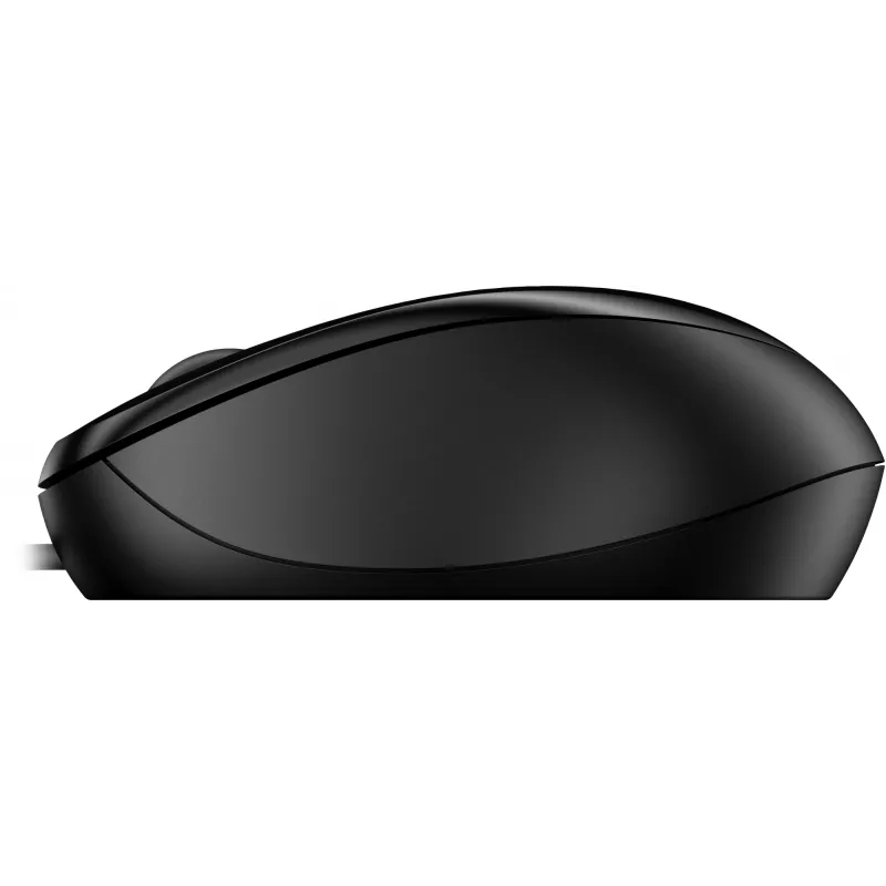 HP laidinė pelė 1000, ambidekstrinė, USB-A, 1200 DPI, juoda