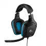 LOGITECH G432 – USB / 3,5 mm – žaidimų ausinės – 7.1 erdvinis garsas – Mėlyna