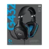 LOGITECH G432 – USB / 3,5 mm – žaidimų ausinės – 7.1 erdvinis garsas – Mėlyna