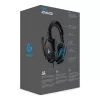 LOGITECH G432 – USB / 3,5 mm – žaidimų ausinės – 7.1 erdvinis garsas – Mėlyna