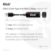 CLUB3D USB 3.2 Gen1 Type-A į RJ45 2,5 Gbps adapteris