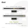 CLUB3D USB 3.2 Gen1 Type-A į RJ45 2,5 Gbps adapteris