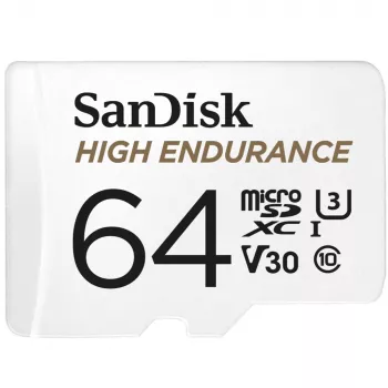 WESTERN DIGITAL SanDisk Micro SDXC High Endurance 64GB