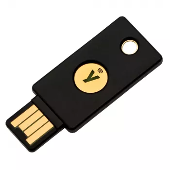 YUBICO Yubikey 5 NFC – belaidis saugos raktas