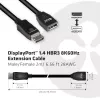 CLUB3D DisplayPort 1.4 HBR3 ilginimo laidas 8K60Hz M/F 2m/6.56ft