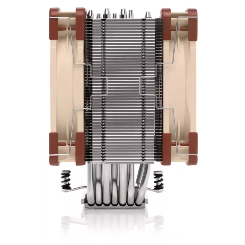CPU aušintuvas Noctua NH-U12A 120 mm, dviejų ventiliatorių, varinis pagrindas, aliumininis radiatorius, PWM, daugeliui Intel/AMD lizdų