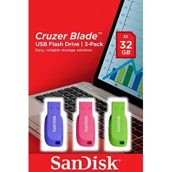 USB atmintukas SanDisk 32GB USB-A 2.0 Cruzer Blade