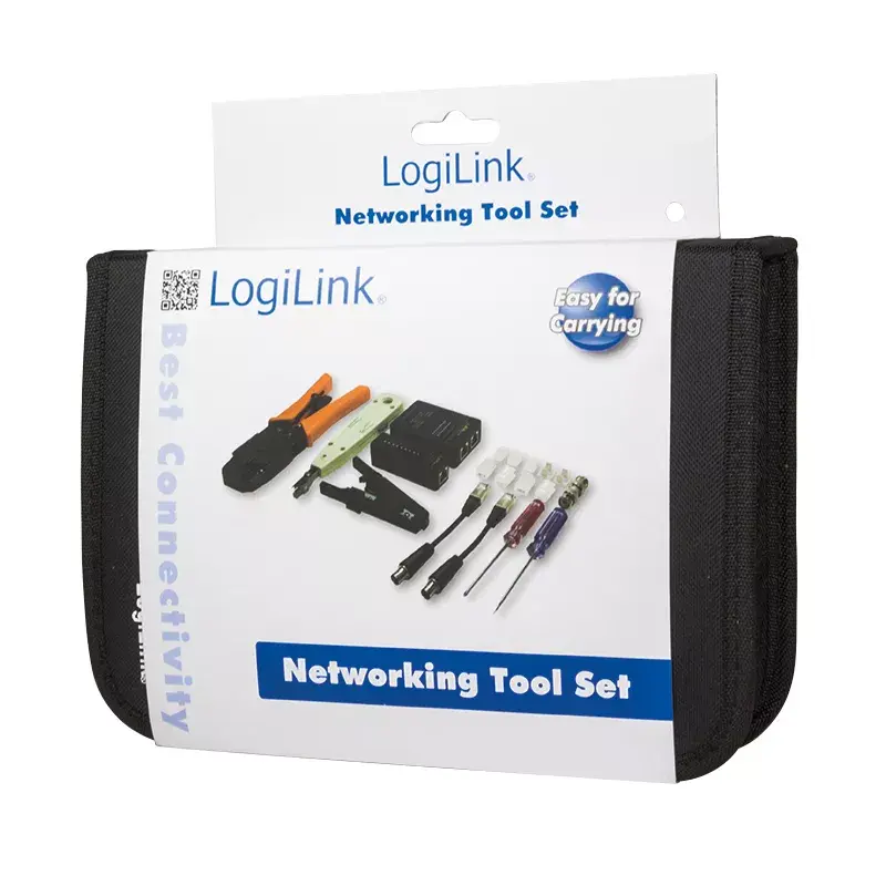 Tinklo kabelių paruošimo įrankių rinkinys LogiLink WZ0030
