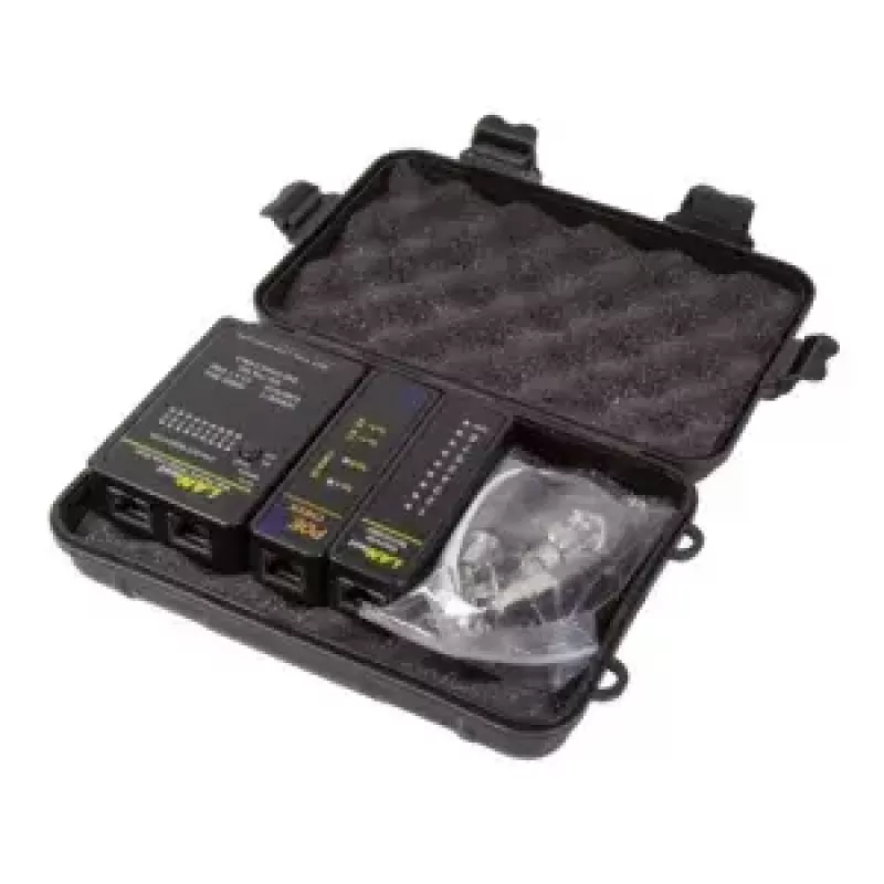 Tinklo kabelių testeris LogiLink WZ0015P juodas