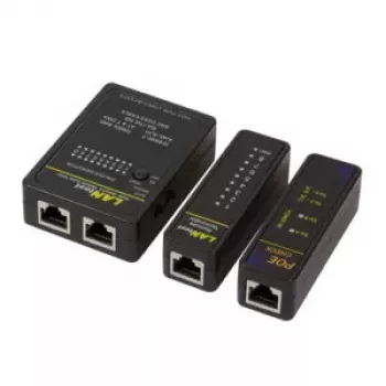Tinklo kabelių testeris LogiLink WZ0015P juodas