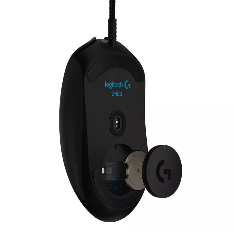 LOGITECH G403 Hero žaidimų pelė USB juoda EWR2