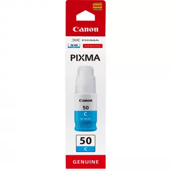 Canon GI-50 C, didelės išeigos rašalo buteliukas, žydra spalva
